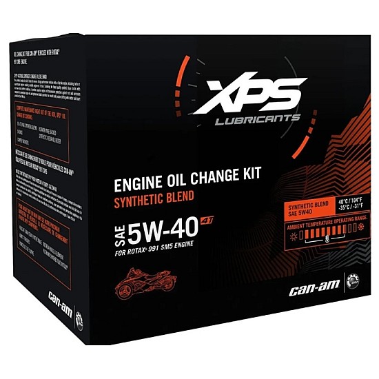 Kit schimb ulei 4T semisintetic 5W-40 Rotax 991 (SM5) BRP XPS 9779482 Kit schimb ulei 4T semisintetic 5W-40 Rotax 991 (SM5) BRP XPS 9779482