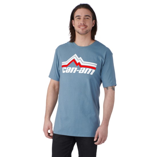Tricou Can-Am Off-Road Livin Denim Blue marime M 4547610679