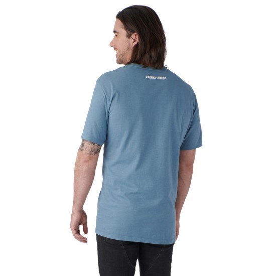 Tricou Can-Am Off-Road Livin Denim Blue marime M 4547610679