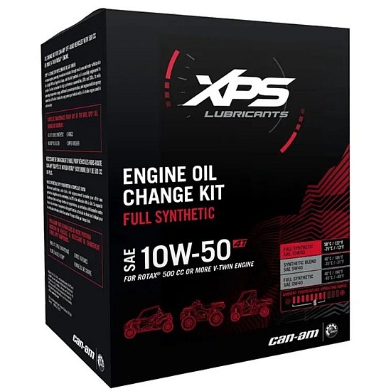 Kit schimb ulei 4T sintetic 10W-50 Rotax v-twin 500 cc - peste BRP XPS 9779401