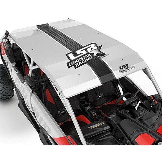 Acoperis aluminiu Lonestar Racing Aluminum Can-Am Maverick MAX X3 - Hyper Silver 715005516