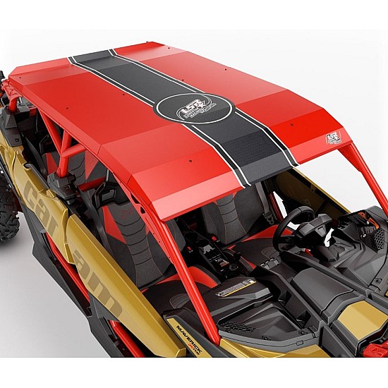 Acoperis aluminiu Lonestar Racing Aluminum Can-Am Maverick MAX X3 - Red 715004341