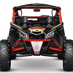 Bullbar fata Lonestar Racing Can-Am Maverick X3, Maverick MAX X3 - rosu 715004161