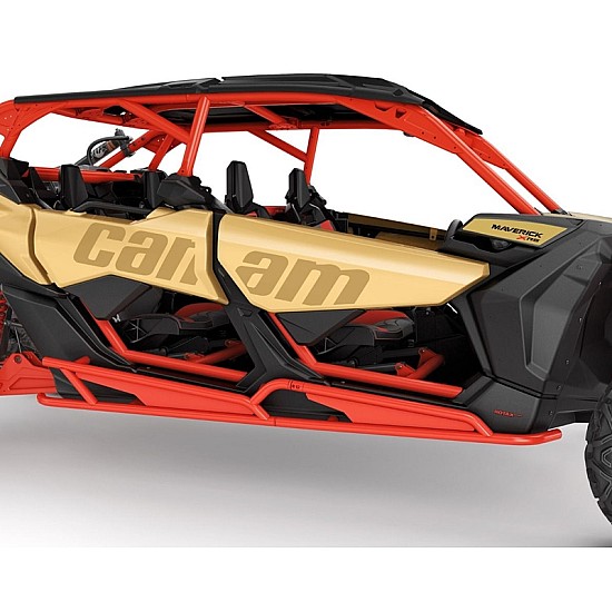 Protectii praguri Rock Sliders Can-Am Maverick MAX X3 - rosii 715003888