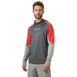 Sea-Doo Cooling UV Protection Hooded Shirt Lava Red marime M 4546590617
