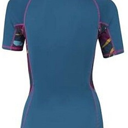 Sea-Doo Women's Exotic Short Sleeve Rashguard Navy marime M 4543120689