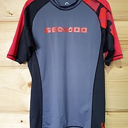 Tricou Sea-Doo Men's Signature Short Sleeve Rashguard marime L 2867940930