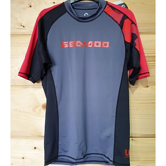 Tricou Sea-Doo Men's Signature Short Sleeve Rashguard marime L 2867940930