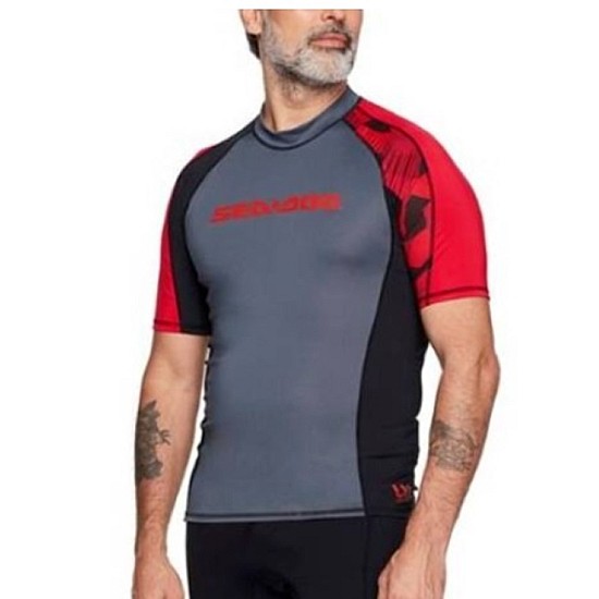Tricou Sea-Doo Men's Signature Short Sleeve Rashguard marime L 2867940930