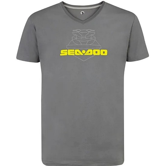Tricou Sea-Doo Men's Throttle T-Shirt Grey marime M 4543050607 Tricou Sea-Doo Men's Throttle T-Shirt Grey marime M 4543050607