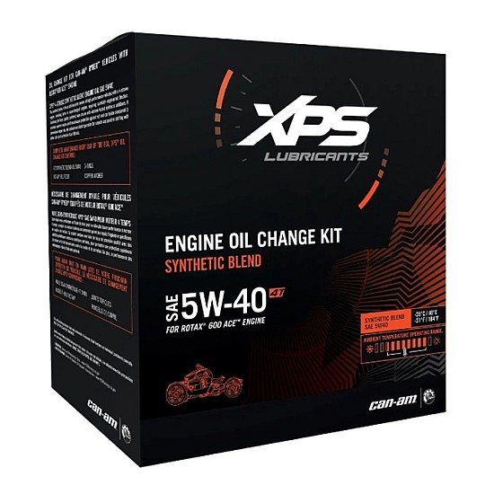 Kit schimb ulei semi-sintetic 4T 5W-40 pentru Rotax 600 cc 779298
