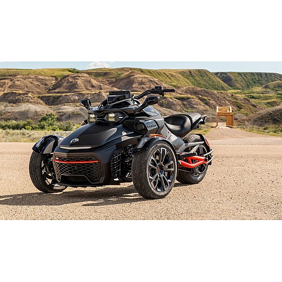 Can-Am Spyder F3-S Steel Black Metallic 2024 Can-Am Spyder F3-S Steel Black Metallic 2024