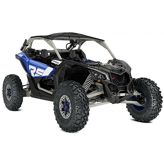 Can-Am Maverick X3 X RS Turbo RR Smart-Shocks Blue 2023 Can-Am Maverick X3 X RS Turbo RR Smart-Shocks Blue 2023