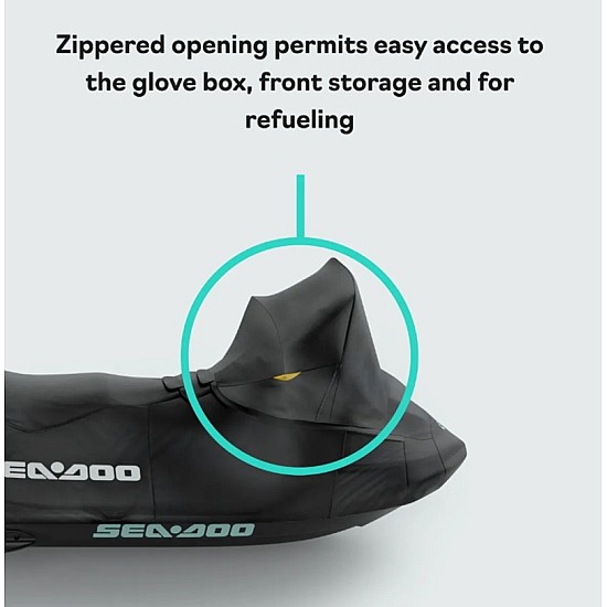 Husa Sea-Doo RXT, RXT-X, GTX si Wake Pro - modele cu parbriz Touring 295101348