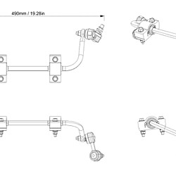 Kit bara stabilizatoare ATV Can-Am Outlander 715010580