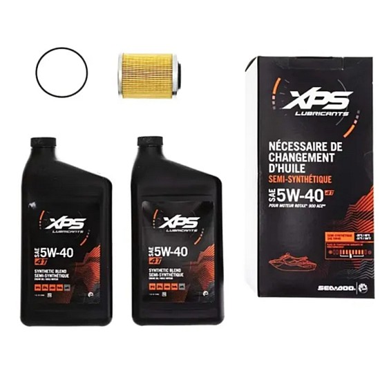 Kit schimb ulei semisintetic 5W-40 Sea-Doo Spark 900 Ace BRP XPS