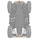 Protectii brate spate aluminiu Can-Am Outlander G3 715009215
