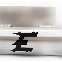 Toba sport Empire pentru ATV Can-Am Outlander G3 850-1000 argintiu negru