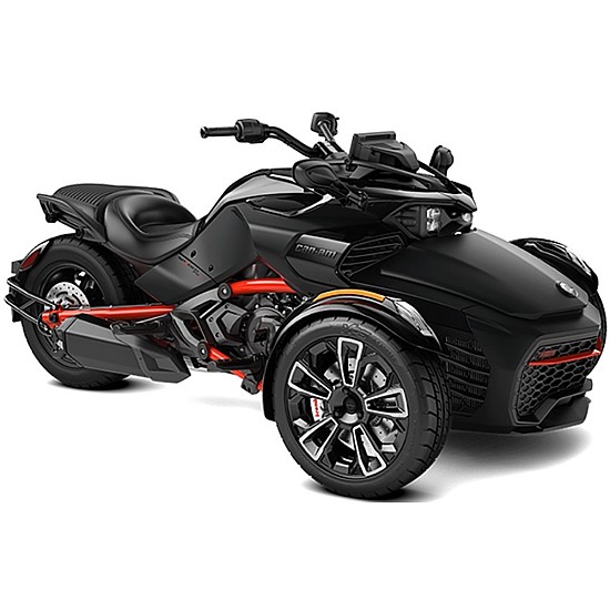 Can-Am Spyder F3-S Monolith Black Satin 2025 Can-Am Spyder F3-S Monolith Black Satin 2025