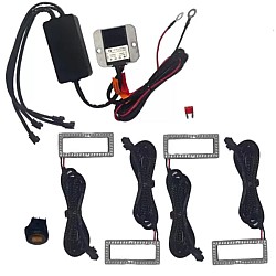 HALO Far Led fata atv Can-Am Outlander Renegade multicolor Bluetooth