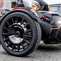 Jante fata aluminiu Deep Black 16” Can-Am Ryker Rally 219401146