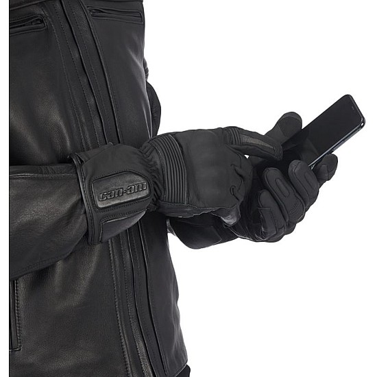 Manusi unisex Can-Am Spyder Peerce Leather Gloves CE/UKCA marime XL 4463471290