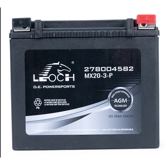 Baterie Can-Am G3, Leoch MX20-3-P, 12V, 19Ah, 310A 715900973