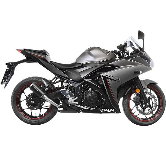 Evacuare Yamaha MT-03/ YZF-R3 2016 – 2020 LeoVince LV-10 Black Edition