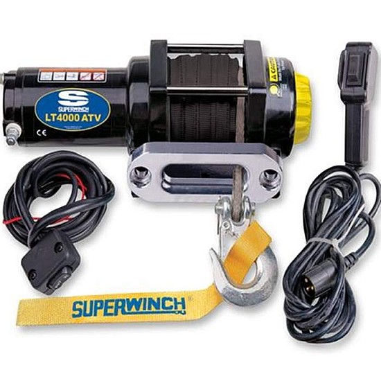 Troliu ATV 1814 kg cablu sintetic Terra LT400 Superwinch
