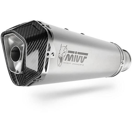 Evacuare DELTA RACE KT.018.LDRX Otel inoxidabil/Capac Carbon