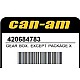 Cutie viteze Can-Am Bombardier 1000 420684783