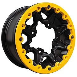 Janta spate 12” - Black with clear coat 705502244