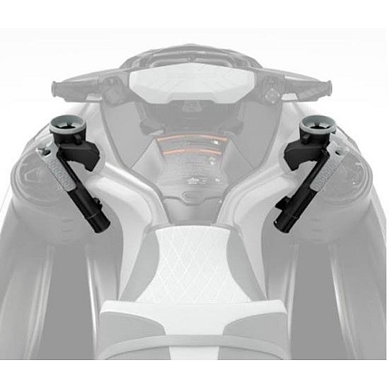 LinQ Front Support for ROD and CUP Holder (Left) - Black 295100948 LinQ Front Support for ROD and CUP Holder (Left) - Black 295100948