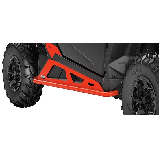Protectii laterale rock sliders Dragon Fire Can-Am Maverick Trail/Sport – roșii 715003690