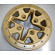 Janta fata beadlocks 14x7 Can-Am Maverick X3 Liquid Gold 705402357