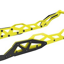 Bara protectie spate Adventure Rear Bumper Yellow/Black 860202138