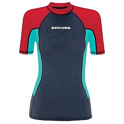 Ladies' Sea-Doo Short Sleeve Rashguard Red marime M 2867320630