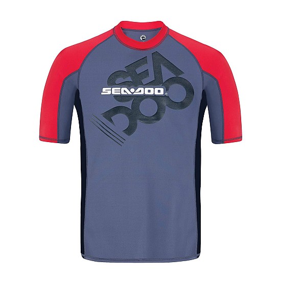 Sea-Doo Short Sleeve Rashguard Red marime M 2867310630 Sea-Doo Short Sleeve Rashguard Red marime M 2867310630
