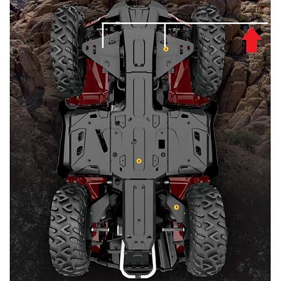 Protectii brat A-Arm G2, G2S Can-Am 715004822