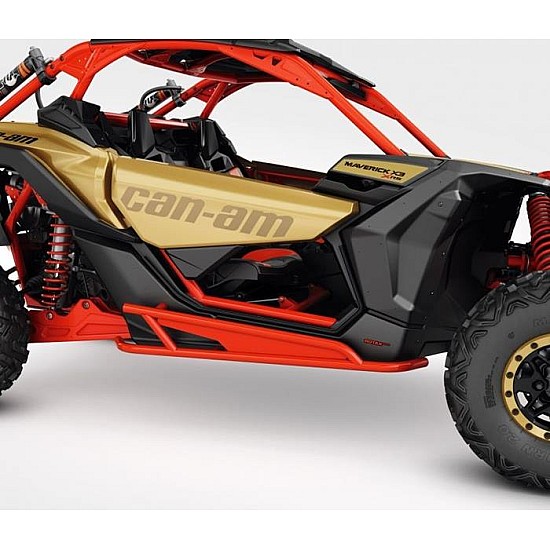 Protectii praguri Rock Sliders Can-Am Maverick X3 (exceptie X rc) - rosii 715003438