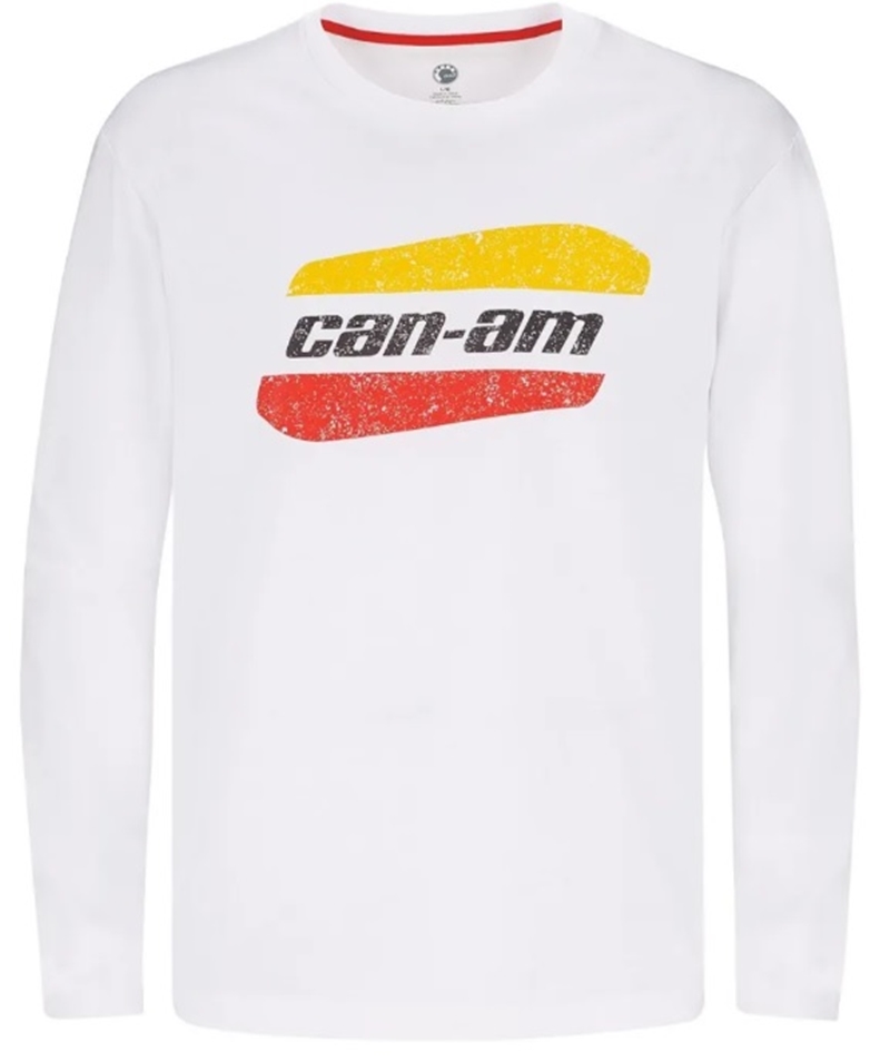 Bluza Can-Am  Long Sleeve Original White marime M 4540850601