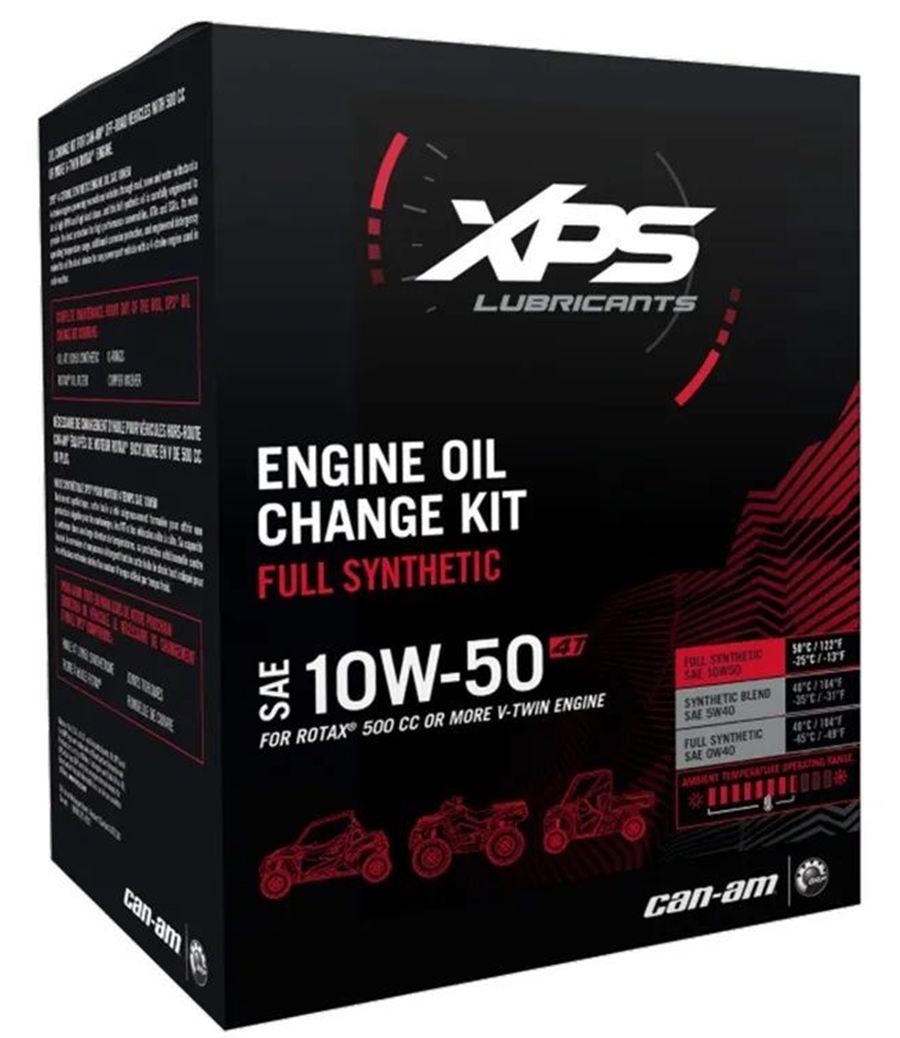 Kit schimb ulei 4T sintetic 10W-50 Rotax v-twin 500 cc - peste BRP XPS 9779401