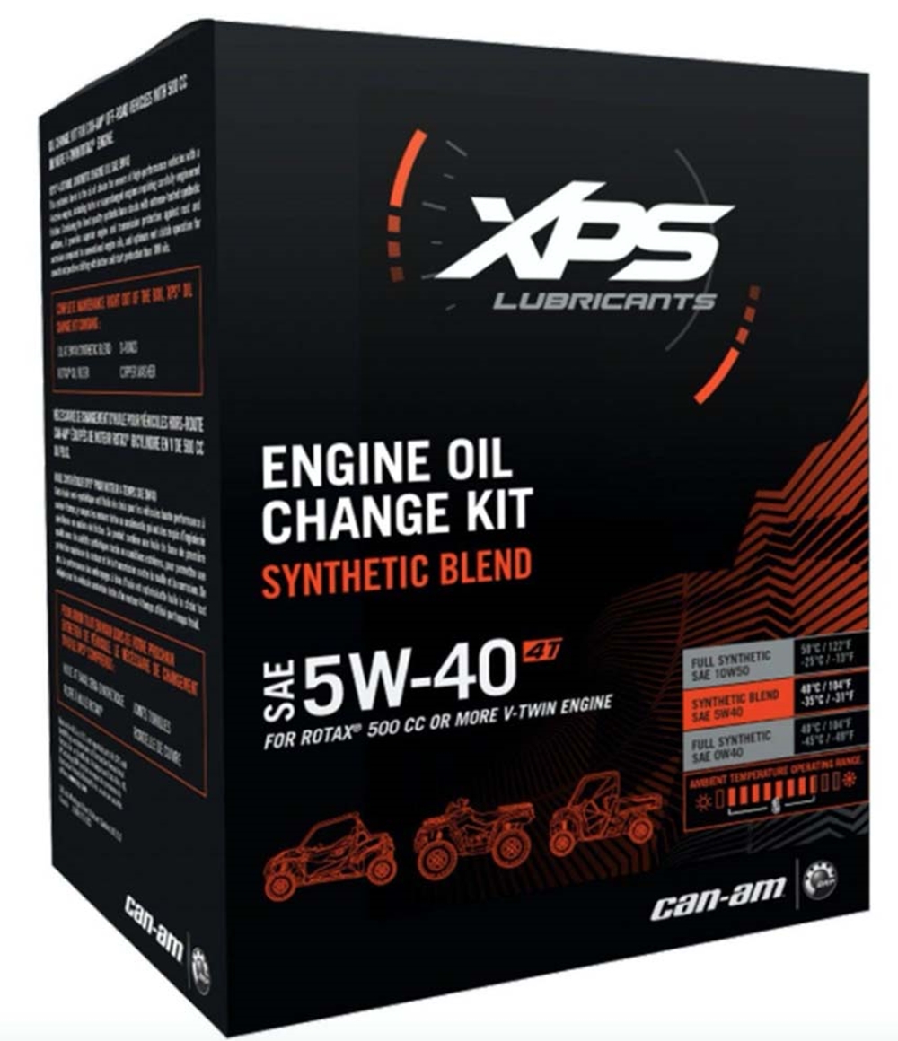 Kit schimb ulei 4T semisintetic 5W-40 Rotax v-twin 500 cc – peste BRP XPS 9779953