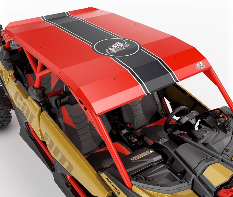 Acoperis aluminiu Lonestar Racing Aluminum Can-Am Maverick MAX X3 - Red 715004341