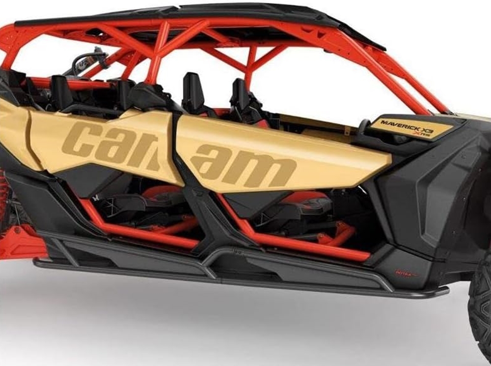 Protectii praguri Rock Sliders Can-Am Maverick MAX X3 - negre 715003730