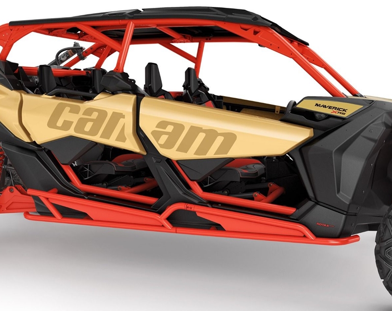 Protectii praguri Rock Sliders Can-Am Maverick MAX X3 - rosii 715003888