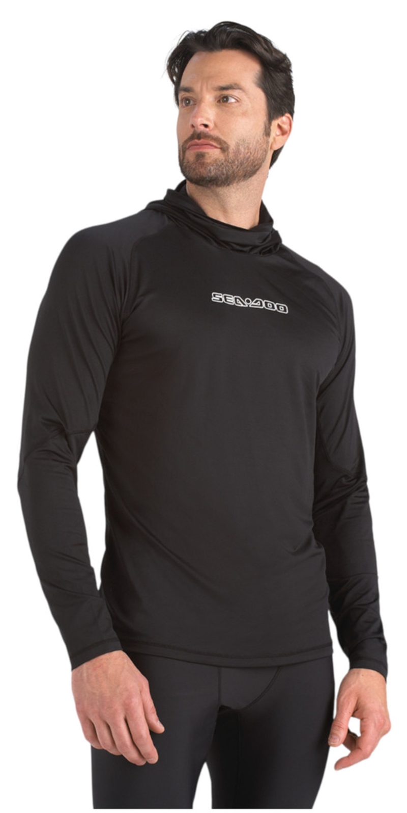 Sea-Doo Cooling UV Protection Hooded Shirt Black marime M 4546590690
