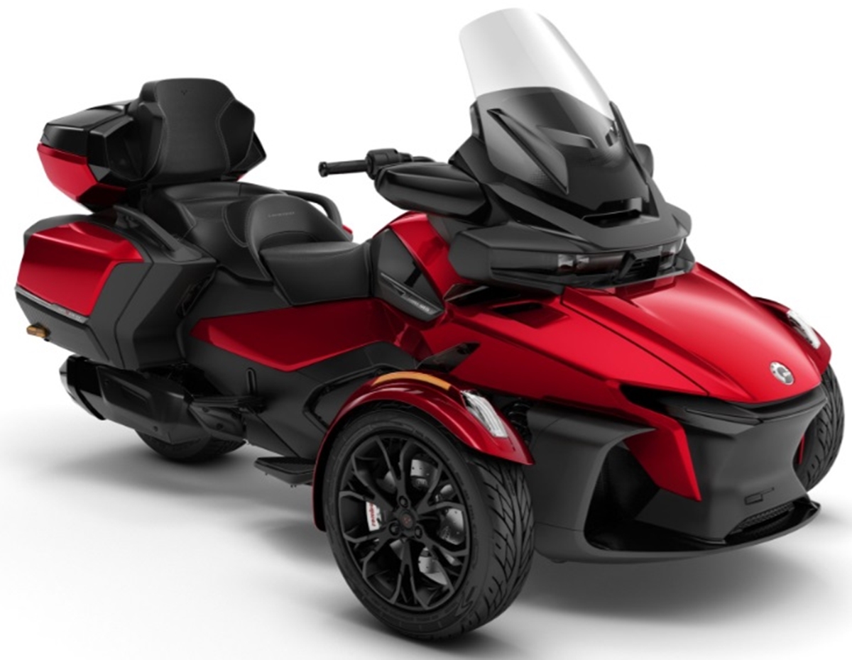 Can-Am Spyder RT Limited Deep Marsala Metallic (Dark) 2024