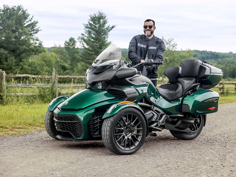 Can-Am Spyder F3 Limited Special Series British Green (Dark) 2025