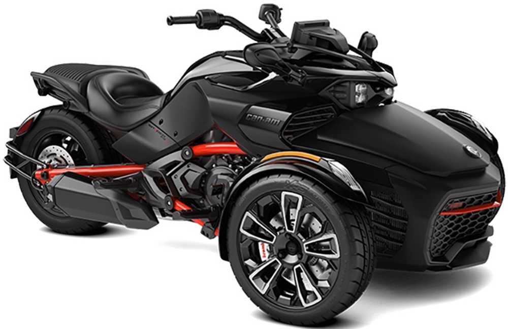 Can-Am Spyder F3-S Monolith Black Satin 2025
